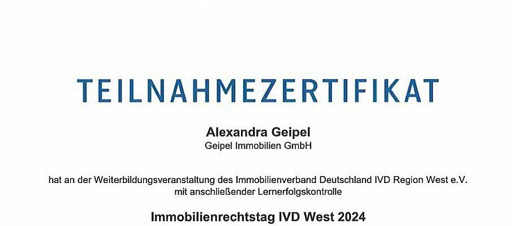 Immobilienrechtstag IVD West 2024 Immobilienrechtstag IVD West 2024