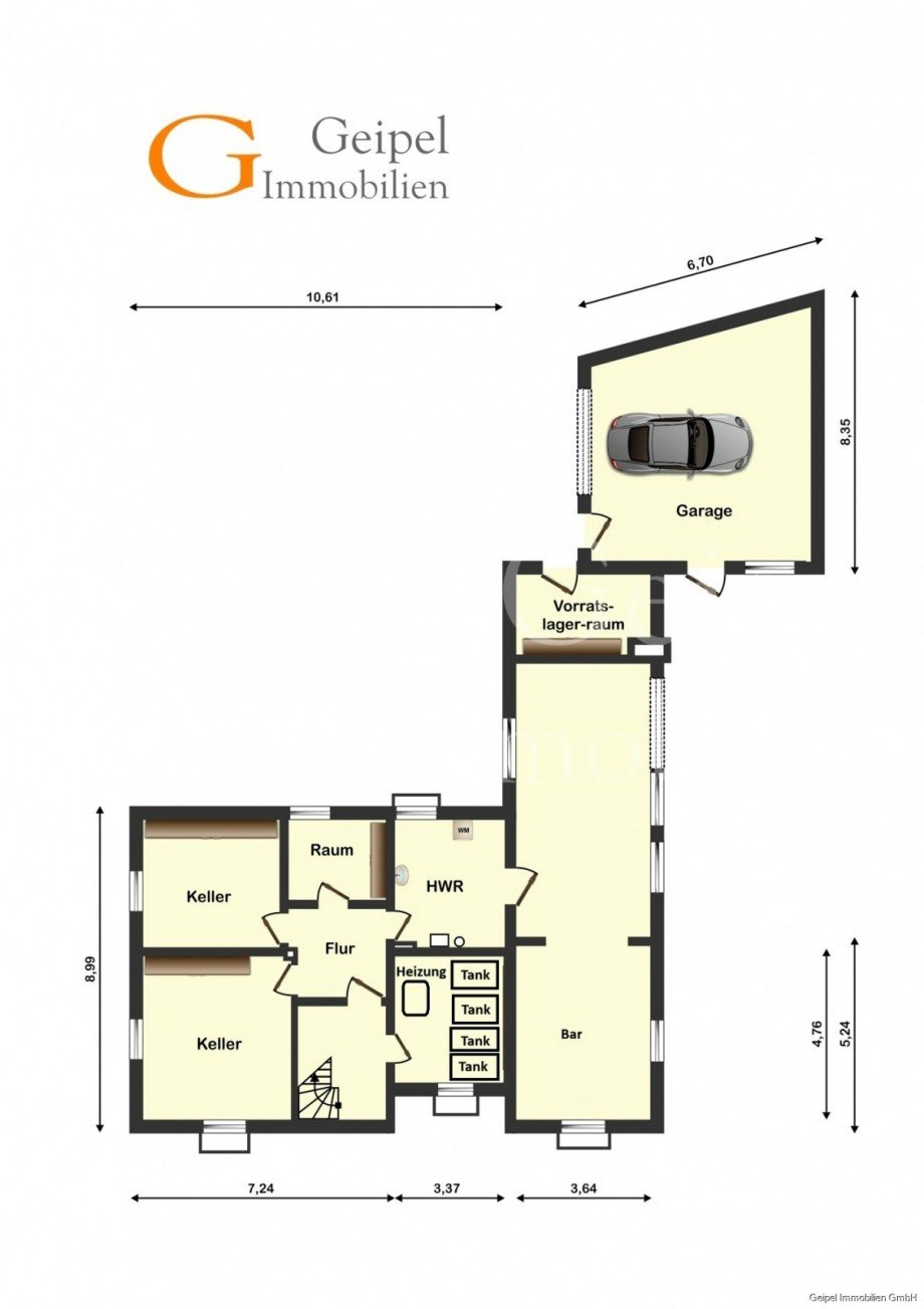 Kellergeschoss Einfamilienhaus Alfeld (Leine) / Limmer