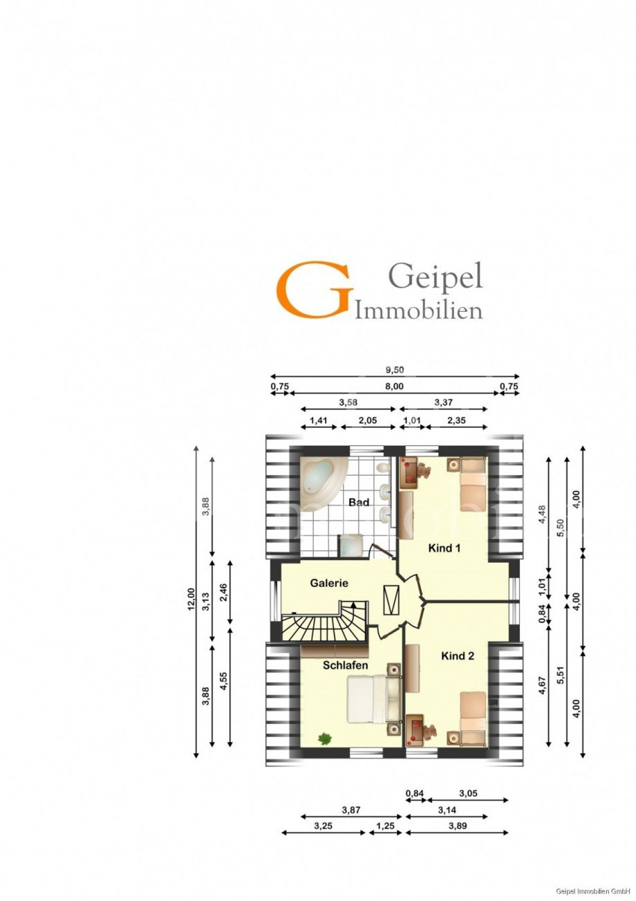 Dachgeschoss Einfamilienhaus Duingen
