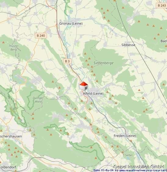 Umgebung Einfamilienhaus Alfeld (Leine) / Limmer