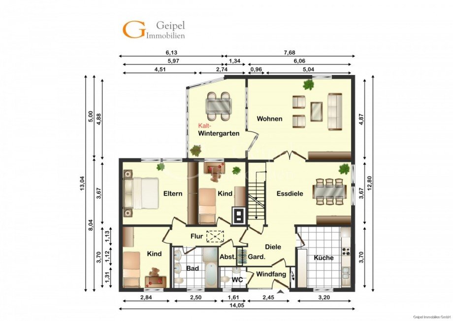 6031 - Erdgeschoss Einfamilienhaus Freden (Leine)