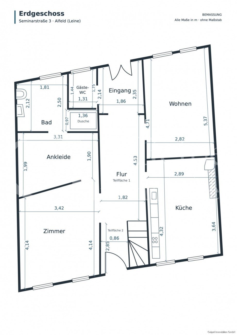 6064 - Grundriss_Erdgeschoss_Seminarstrasse_3 Einfamilienhaus Alfeld