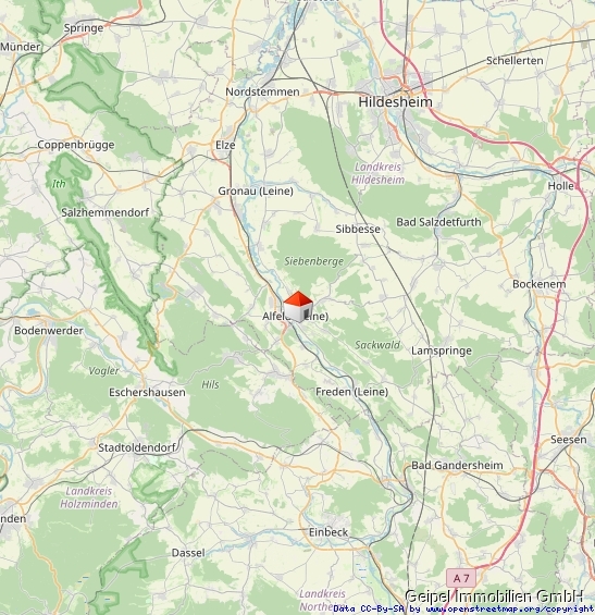 Umgebung Einfamilienhaus Alfeld