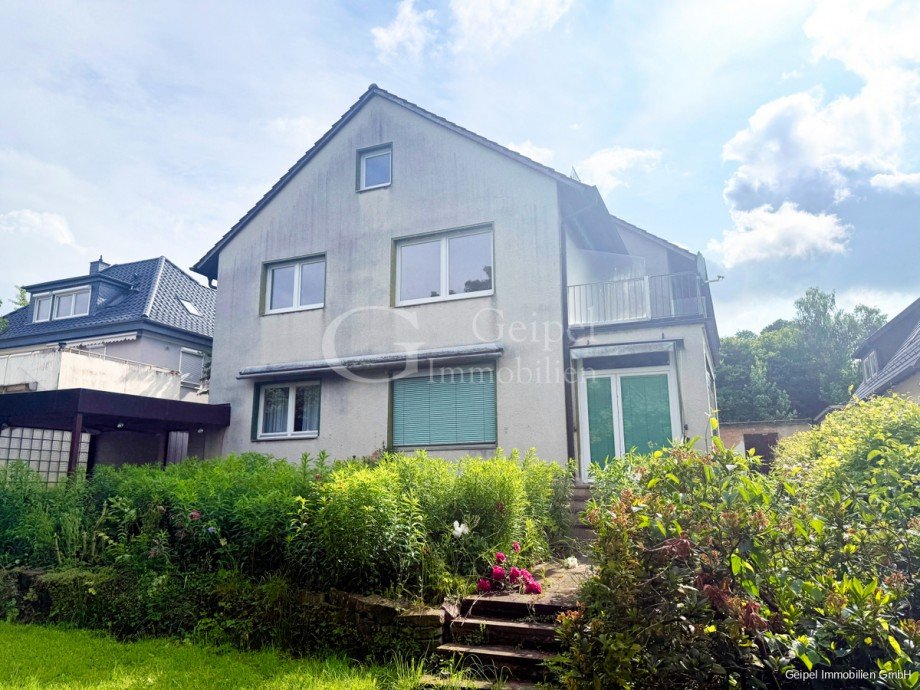 R�ckansicht Zweifamilienhaus Alfeld (Leine)