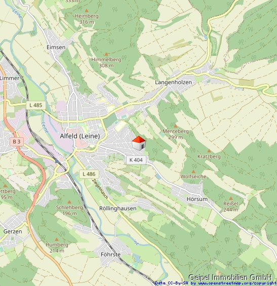 Lage Etagenwohnung Alfeld (Leine)