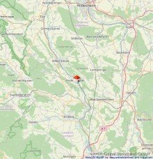 Umgebung geipel.de  - VERKAUFT Einfamilienhaus mit Wintergarten