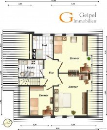 6006 - Dachgeschoss geipel.de - Zweifamilienhaus