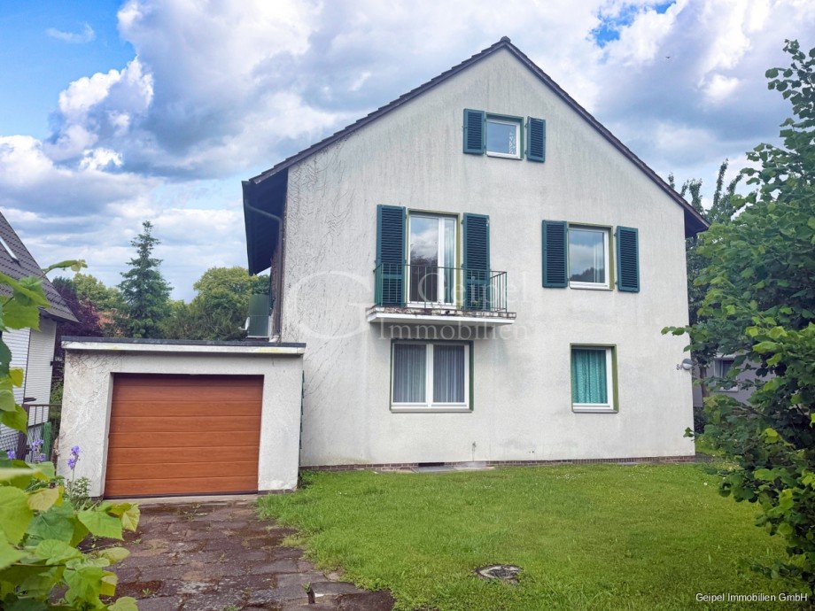 Stra�enansicht Zweifamilienhaus Alfeld (Leine)