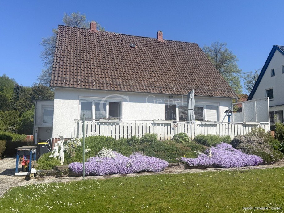 R�ckansicht Zweifamilienhaus Alfeld