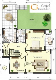 6006 - Erdgeschoss geipel.de - Zweifamilienhaus
