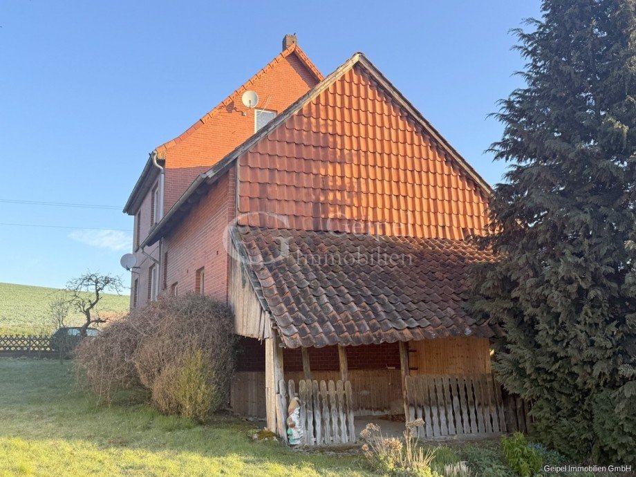 R�ckansicht Zweifamilienhaus Alfeld