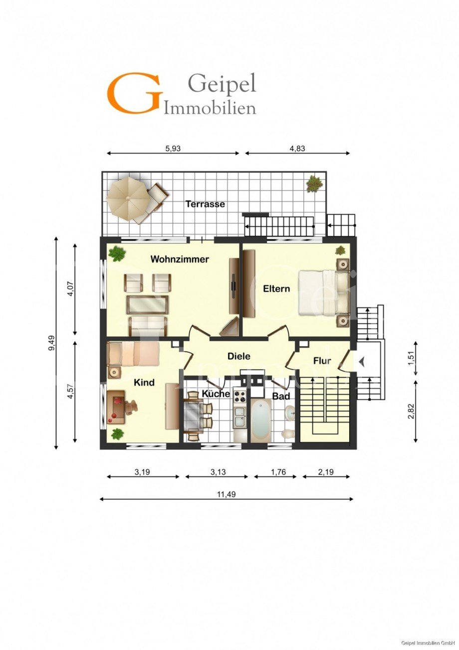 EG Zweifamilienhaus Alfeld
