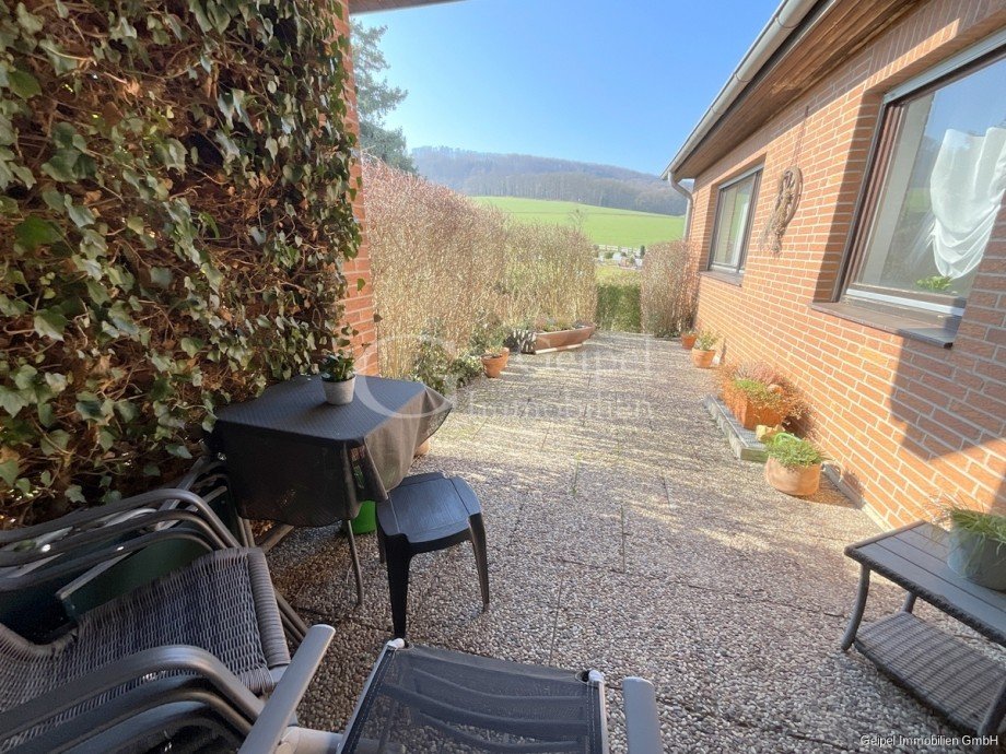 Terrasse im Erdgeschoss Zweifamilienhaus Alfeld (Leine) / Brunkensen