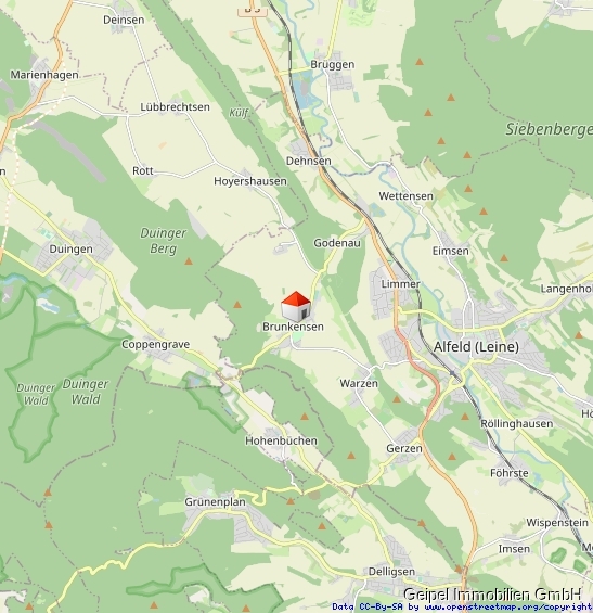 Umgebung Zweifamilienhaus Alfeld (Leine) / Brunkensen