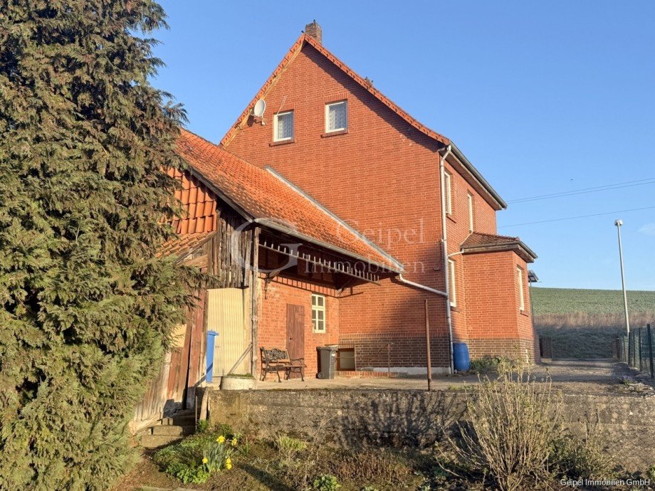 R�ckansicht Zweifamilienhaus Alfeld