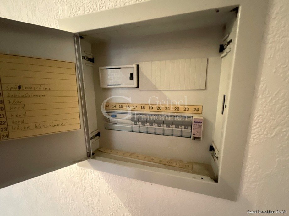 Unterverteilung Strom Erdgeschoss Zweifamilienhaus Alfeld (Leine) / Brunkensen