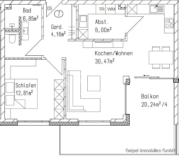 VERMIETET modern Wohnen - Wohnung 7